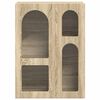 vidaXL Aparador Roble Sonoma 59 x 35 x 80.5 cm Madera de ingenier&iacute;a