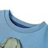 Sudadera infantil azul medio 128