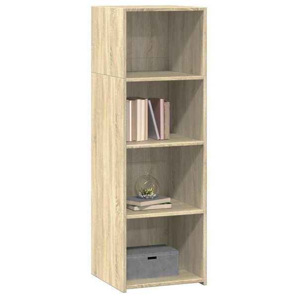 vidaXL Aparador alto madera de ingeniería roble Sonoma 40x41x124 cm