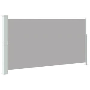 vidaXL Toldo lateral de jard&iacute;n o terraza 160x300 cm gris
