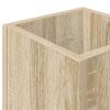 vidaXL Soporte de Sombrilla Roble Sonoma 20 x 20 x 55,5 cm