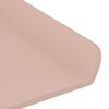 vidaXL Estante flotante 2 pcs Rosa 30 x 9 x 2,5 cm Acero