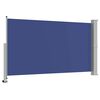 vidaXL Toldo lateral retr&aacute;ctil para patio azul 140x300 cm