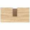 vidaXL Armario de ba&ntilde;o madera contrachapada roble Sonoma 65x33x60 cm