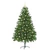 vidaXL &Aacute;rbol de Navidad con 300 LED con soporte Verde 180 cm PE