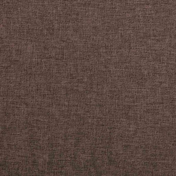 vidaXL Cortinas opacas ganchos look de lino 2 pzs gris taupe140x245cm