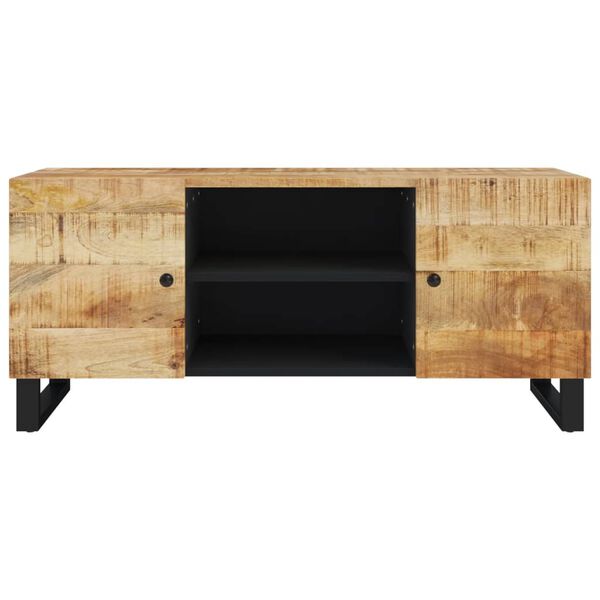 vidaXL Mueble de TV madera maciza de mango 105x33x46 cm