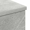 vidaXL Gabinete de Ba&ntilde;o con caj&oacute;n Gris Concreto 30 x 35 x 80 cm