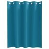 vidaXL Cortinas Opacas con Anillas 2 pcs Tuquesa 140 x 140 cm