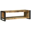 vidaXL Mesa de Caf&eacute; Marr&oacute;n 120 x 50 x 38 cm Madera de mango maciza