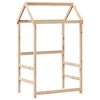 vidaXL Techo de cama infantil madera maciza pino 98x70x176,5 cm