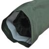 vidaXL Chubasquero impermeable reforzado con capucha 2 pzas M verde