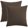 vidaXL Coj&iacute;n con almohada HEERLEN 2 uds. Topo Tela