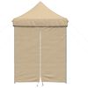 vidaXL Carpa de Fiesta Beige 200 x 200 x 306 cm Tela Oxford