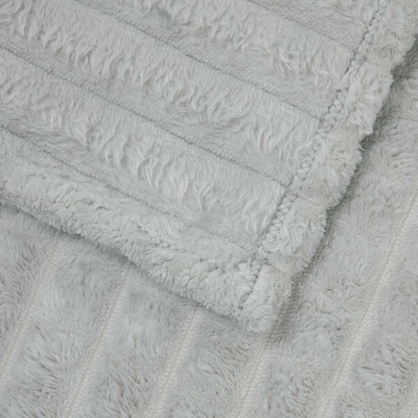 vidaXL Manta Gris 200 x 150 cm Lana