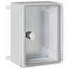 vidaXL Armario de Control Gris 28 x 13 x 28 cm Pl&aacute;stico ABS