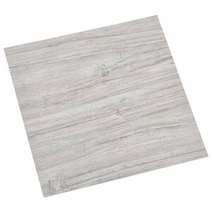 vidaXL Tableros de Suelo 5,11 m&sup2; 55 pcs PVC Gris y Madera