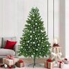 vidaXL &Aacute;rbol de Navidad con 300 LED con soporte Verde 210 cm PE