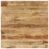 vidaXL Mesa de centro de madera maciza de mango 68x68x35 cm