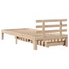 vidaXL Estructura cama con cajones madera maciza pino 100x200 cm