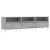 vidaXL Mueble de TV madera contrachapada gris hormig&oacute;n 150x30x44,5 cm