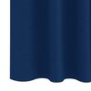 vidaXL Cortinas Opacas con Anillas 2 pcs Azul Oscuro 175 x 140 cm