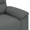 vidaXL Sill&oacute;n Sof&aacute; Tela Gris Oscuro 60 cm