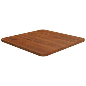 vidaXL Tablero de mesa cuadrada madera roble marr&oacute;n oscuro 40x40x1,5cm