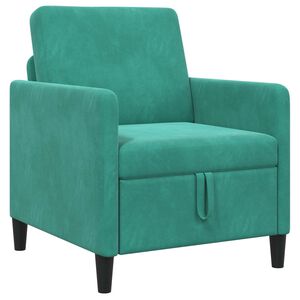 vidaXL Sof&aacute; con almacenamiento Tuquesa 72 x 78 x 87 cm Poli&eacute;ster