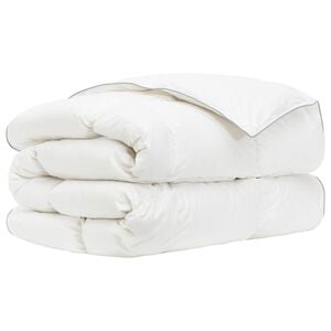 vidaXL Edred&oacute;n FULDA 140 x 200 cm 4 estaciones 210 GSM Blanco
