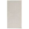vidaXL Alfombra interior GALATI Crema 200 x 80 cm Poli&eacute;ster