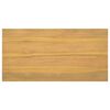 vidaXL Armario de ba&ntilde;o madera maciza de teca 90x45x75 cm