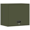 vidaXL Armario de pared para el garaje Verde oliva 60 x 40 x 53 cm