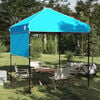 vidaXL Carpa Dosel Manual Azul 194 x 194 x 251 cm tela
