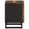 vidaXL Mesitas de noche 2 uds de madera maciza reciclada 40x34x46 cm