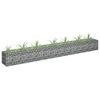 vidaXL Arriate de gaviones de acero galvanizado 270x30x30 cm