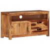 vidaXL Mueble para TV madera maciza de acacia 90x34,5x50 cm