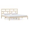 vidaXL Estructura de cama de madera maciza de pino 200x200 cm