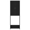 vidaXL Mueble para lavadora roble negro 64x25,5x190 cm