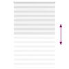 vidaXL Estor cebra blanco 150x200 cm tejido ancho 145,9 cm poliéster