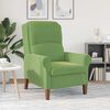 vidaXL sill&oacute;n Verde claro 76 x 94 x 102 cm Terciopelo