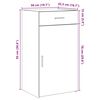 vidaXL Aparador con caj&oacute;n Madera vieja 50 x 42,5 x 93 cm