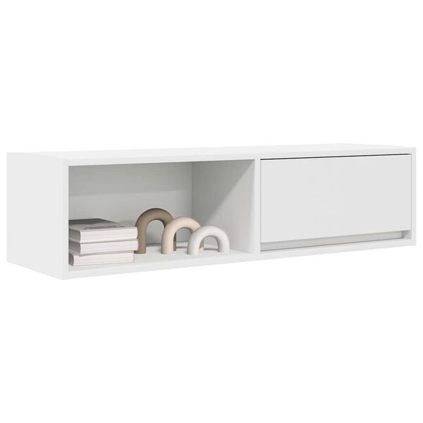 vidaXL Muebles de TV 2 uds Blanco 100x31x25,5 cm Madera de ingenier&iacute;a