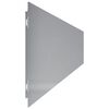 vidaXL Bordes para c&eacute;sped 10 uds 15x103 cm acero galvanizado