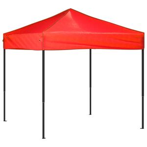 vidaXL Carpa para fiestas plegable rojo 2x2 m