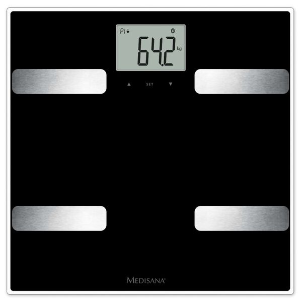 Medisana B&aacute;scula de an&aacute;lisis corporal BS A41 Connect negro