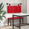 vidaXL Cabecera Colgante Rojo 100 x 55 x 5 cm Cuero sint&eacute;tico
