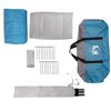 vidaXL Tienda de campa&ntilde;a familiar tipi 8 personas impermeable azul