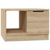 vidaXL Mesa de centro madera de ingenier&iacute;a roble Sonoma 50x50x36 cm