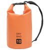 vidaXL Bolso acu&aacute;tico impermeable PVC naranja 10 L